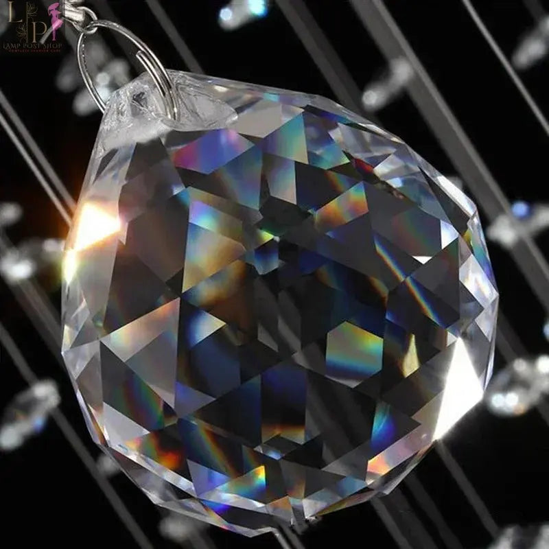 Luxury LED Crystal Chandelier, Modern Design, L100xW55xH80cm, 110-220V Lamp Post